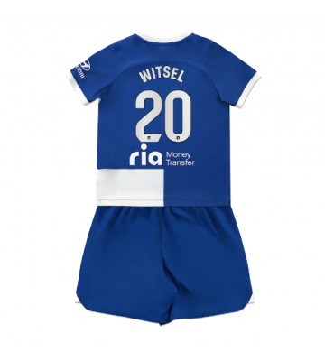 Atletico Madrid Axel Witsel #20 Replika Babytøj Udebanesæt Børn 2023-24 Kortærmet (+ Korte bukser)